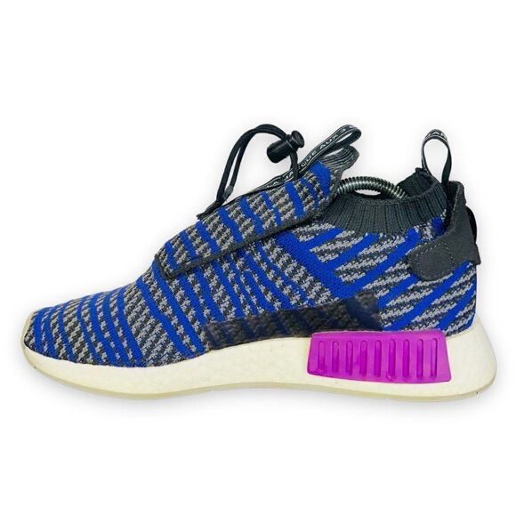 Adidas NMD TS1 Primeknit 'Carbon Energy Ink' BB9177 Men's 8 - Picture 6 of 11